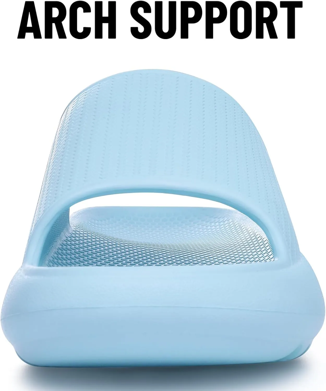 Comwarm Cloud Slide Sandals for Women Men Ultra Comfort Recovery Pillow Slippers Soft Summer Beach Shoes with Low Arch Support