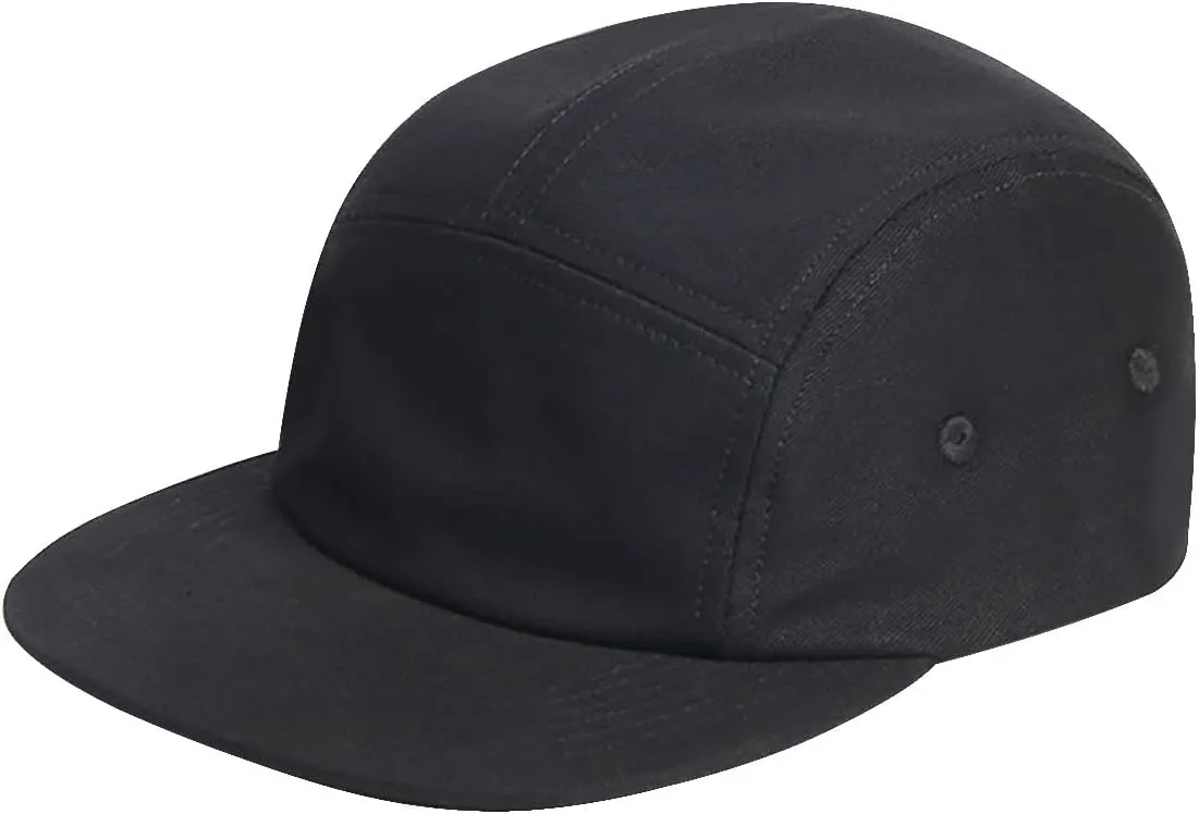 COOLSOME 5 Panels Hat Basic Daily Wear Flat-Bill Cap