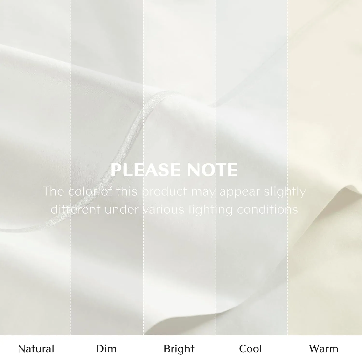 CROSCILL Egyptian Cotton Sheet Luxuriously Soft 500TC Cotton Sheets, Fitted Deep Pocket Sheet Set Fits Up to 18" Mattress, All Seasons 100% Certified Egyptian Cotton Bed Sheets, Queen White 4 Piece