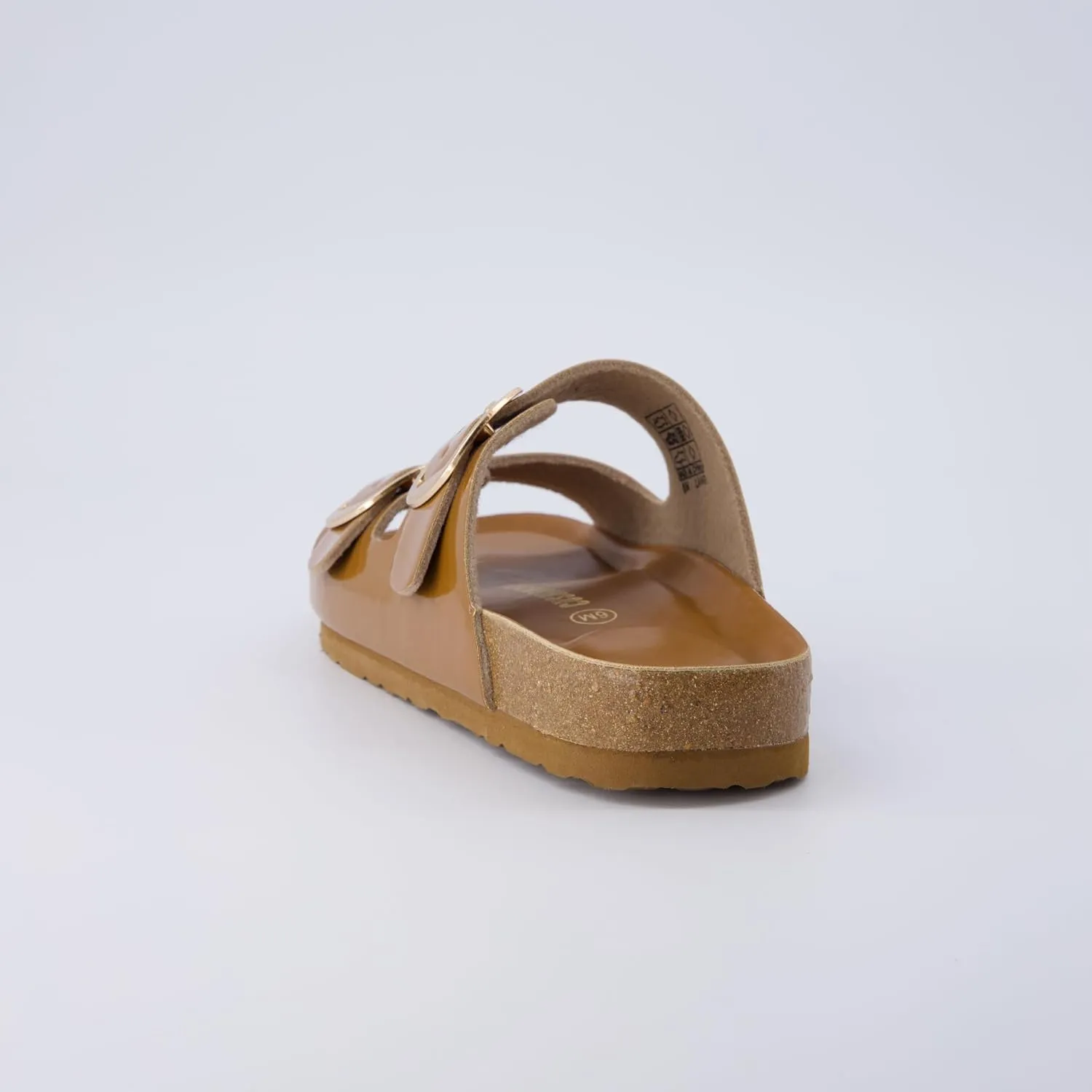 CUSHIONAIRE Women's Lang Cork footbed Sandal with  Comfort