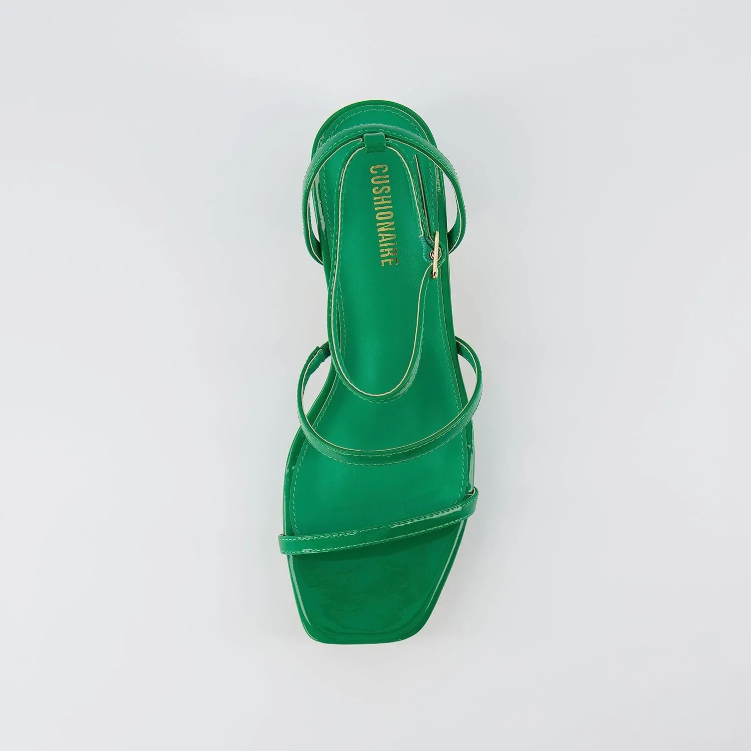 CUSHIONAIRE Women's Roma platform dress sandal  Memory Foam and Wide Widths Available