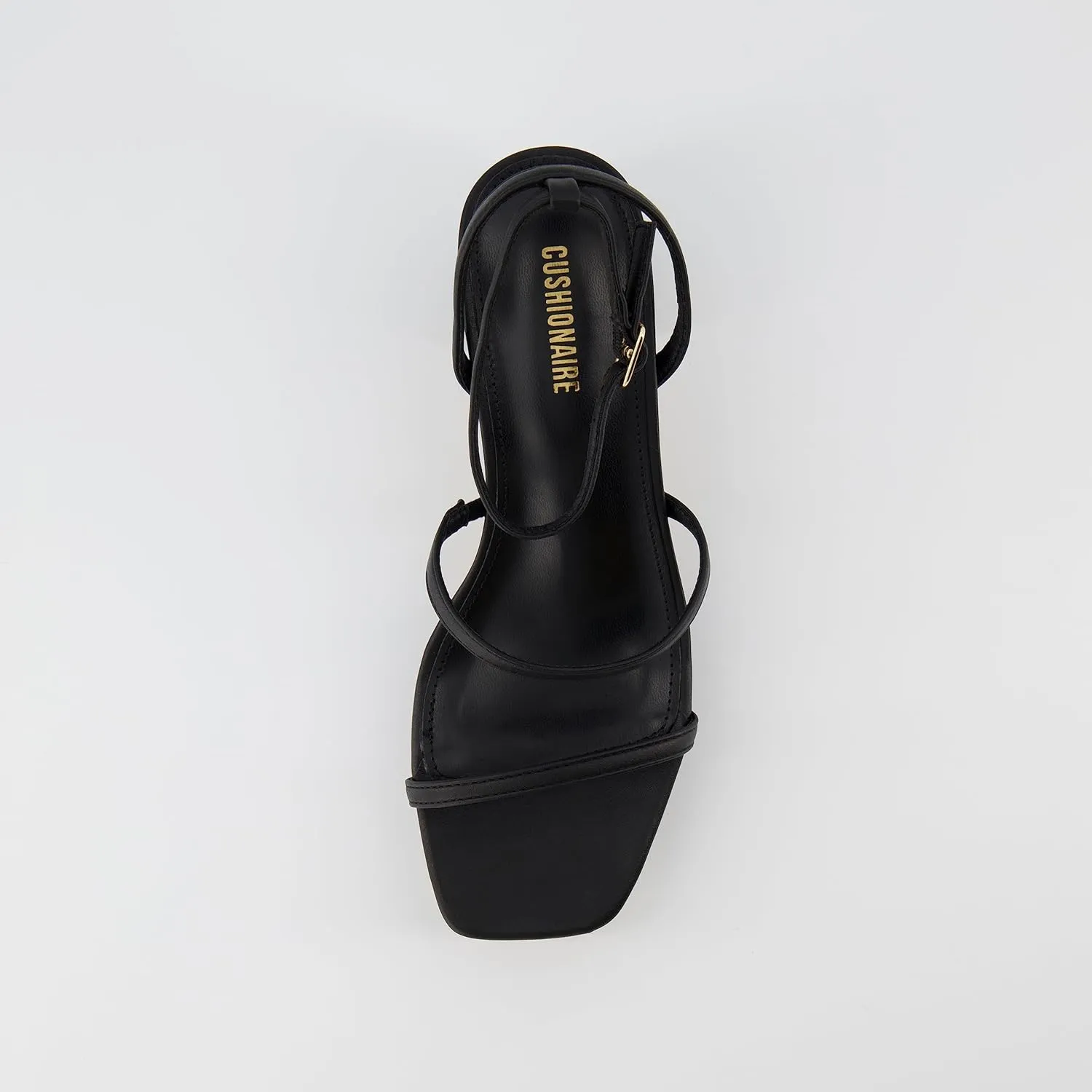 CUSHIONAIRE Women's Roma platform dress sandal  Memory Foam and Wide Widths Available
