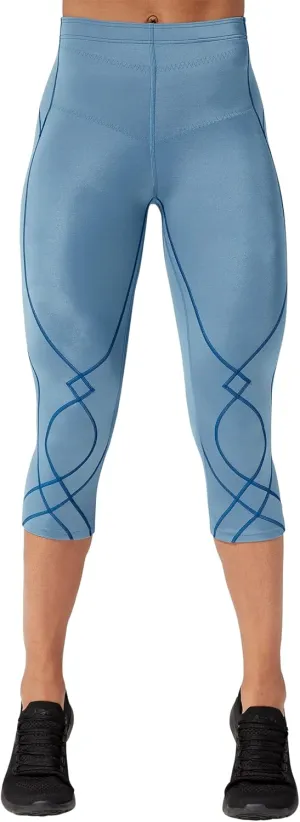 CW-X Women's Stabilyx Joint Support 3/4 Capri Compression Tight Pants