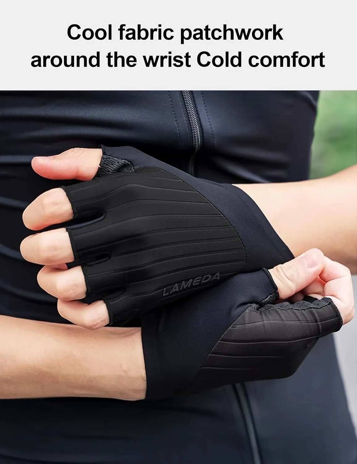 Cycling Gloves Men Women, XRD Shock-Absorbing Padded Bike Glove, Moisture-Wicking Bicycle Gloves Half Finger Road Biking