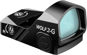 Cyelee WOLF2 for Astigmatism, Circle Dot Sight, Micro Red Dot Sight for RMR Footprint, 3MOA Dot and 64MOA Ring Reticle