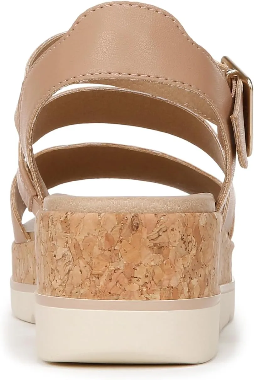 Dr. Scholl's Women's Once Twice Espadrille Platform Wedge Sandal