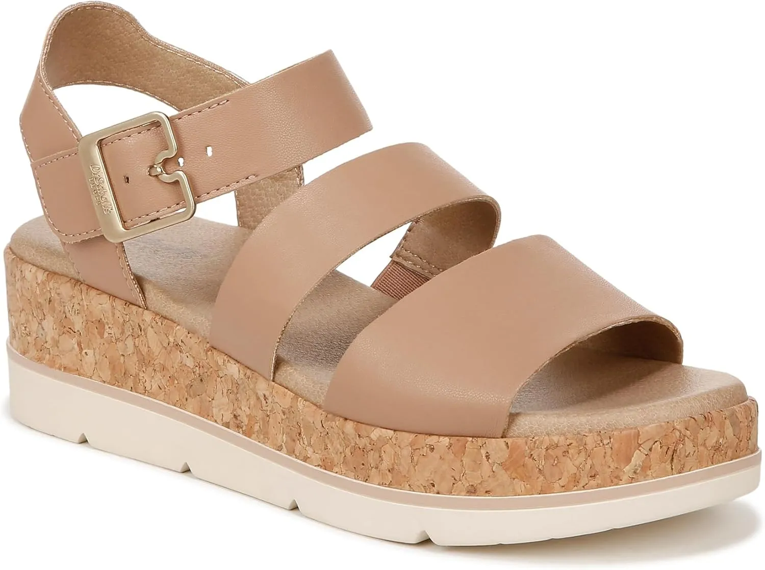 Dr. Scholl's Women's Once Twice Espadrille Platform Wedge Sandal