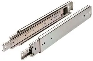Drawer Slide, Full Extension, 24 in, Heavy Duty, 500 Lb. Capacity, Zinc by Hettich