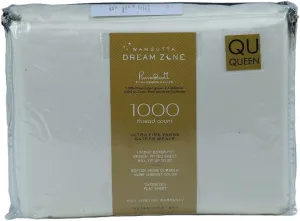 Dream Zone 1000 Thread Count PimaCott Queen Sheet Set in Ivory (Ivory,Queen)