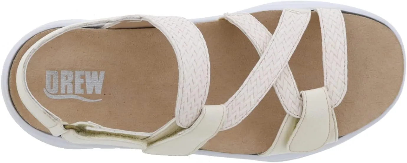 Drew Serenity Womens Hook and Loop Therapeutic Comfort Sandal