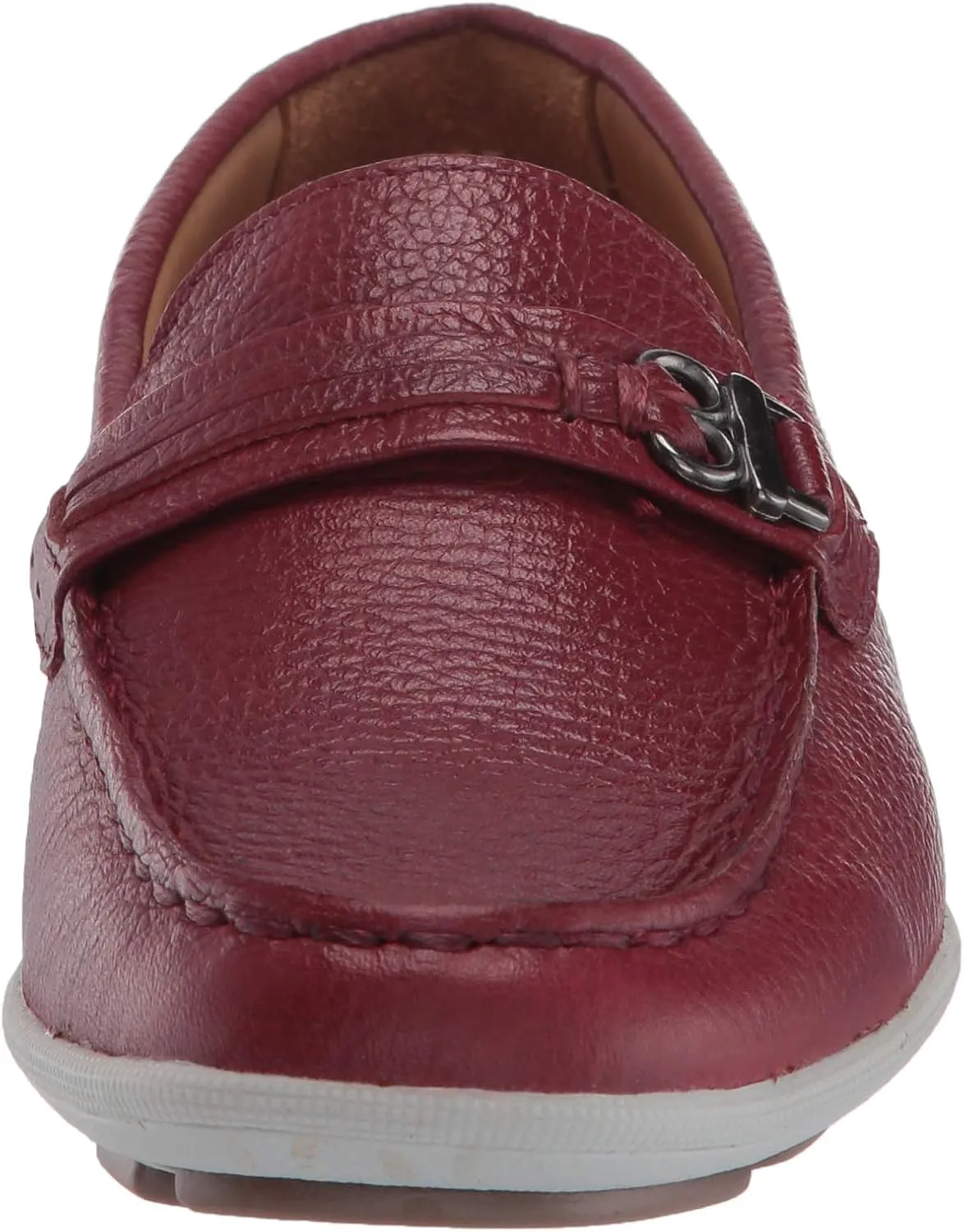 Driver Club USA Kids Boys/Girls Leather Driving Loafer with Rope Anchor Detail