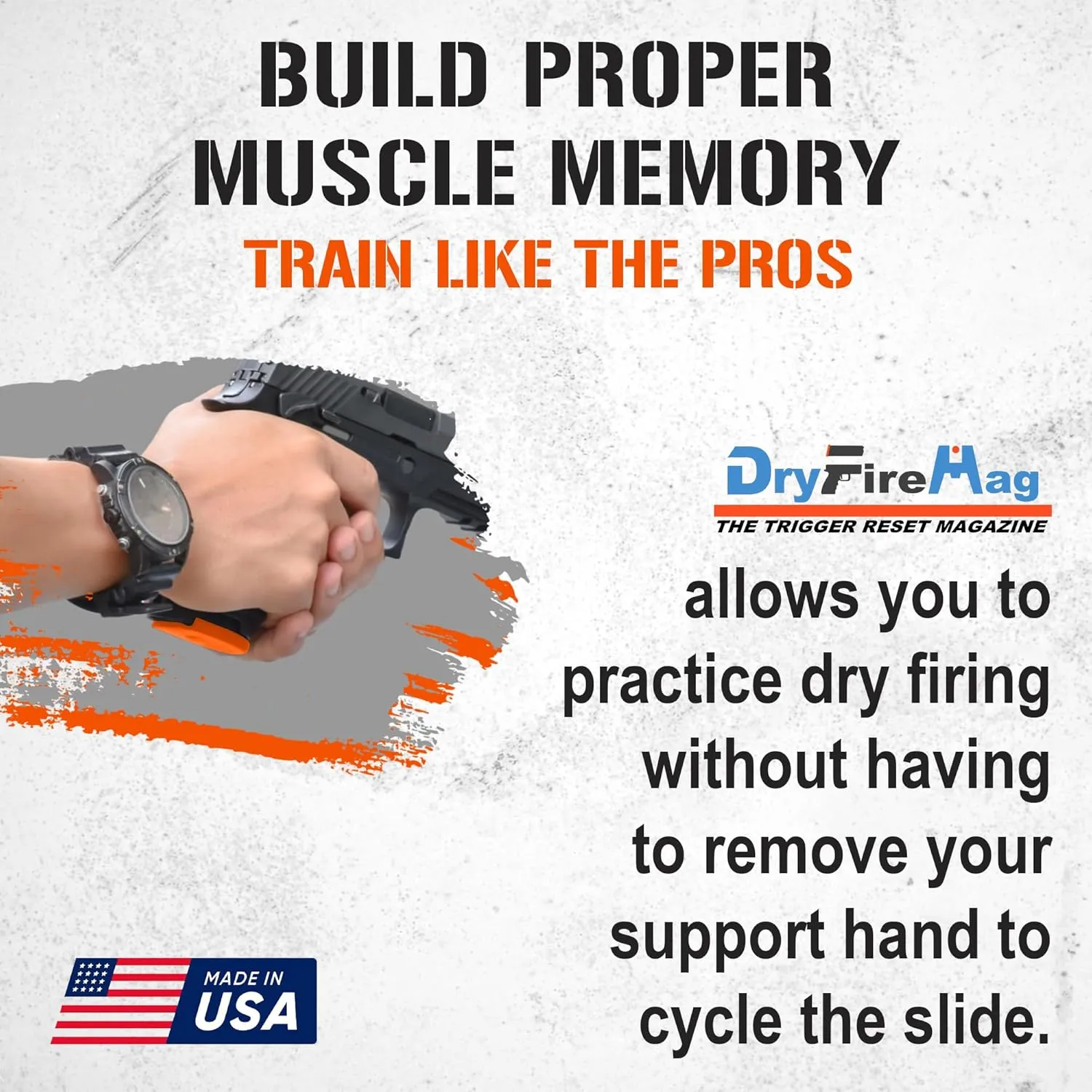 Dry Fire Training Compatible with G17, 19, 22, 23, 26, 27, 31, 32, 33, 34, 35, 37, 38, 39, 44, 45, 47, 49 - Magazine   Laser