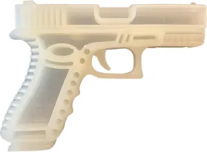 Durable Plastic Polymer Training Pistol - Lightweight Realistic Training Gun for Safe Dry Fire Drills, Draw, Grip, Movement - Compatible with Glock 19 & 23 - Fits WML, IWB & Safariland ALS Holster