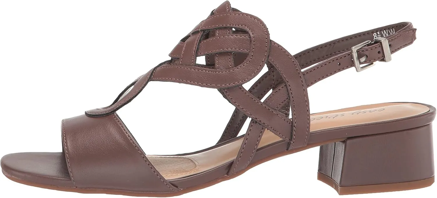 Easy Street Women's Catrin Block Heel Sandal Heeled