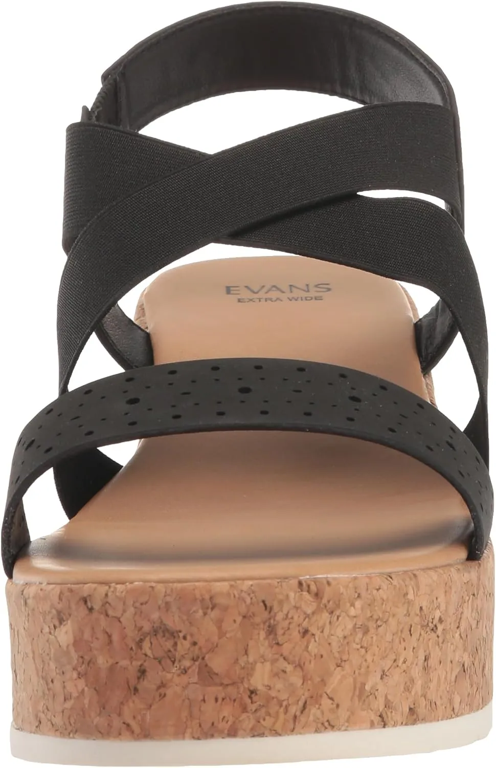EVANS Women's Extra Wide Fit Phoebe Flatform
