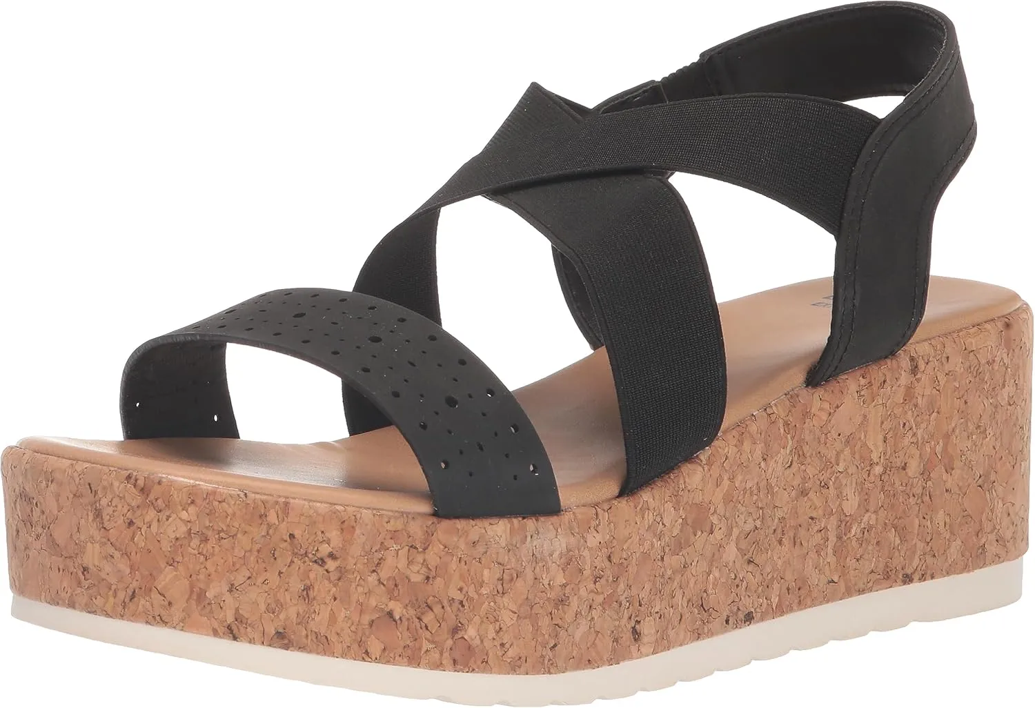 EVANS Women's Extra Wide Fit Phoebe Flatform