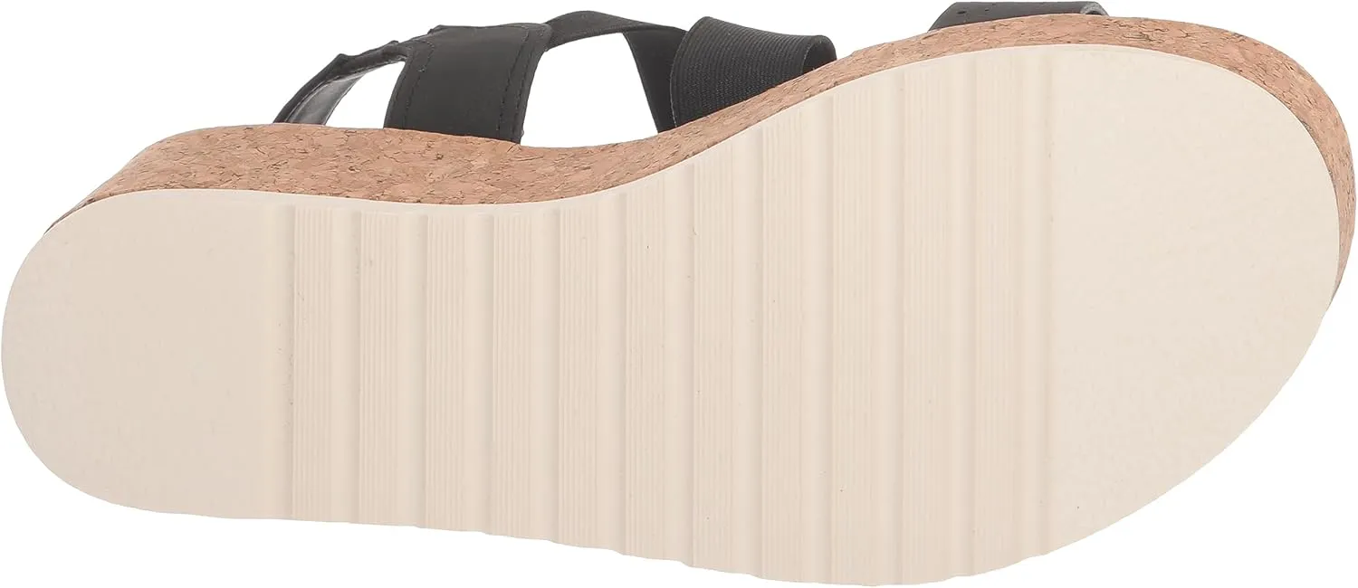 EVANS Women's Extra Wide Fit Phoebe Flatform