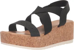 EVANS Women's Extra Wide Fit Phoebe Flatform