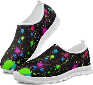 Fashion Design Walking Shoes for Women Comfort Slip on Casual Sneakers Size 5-10.5