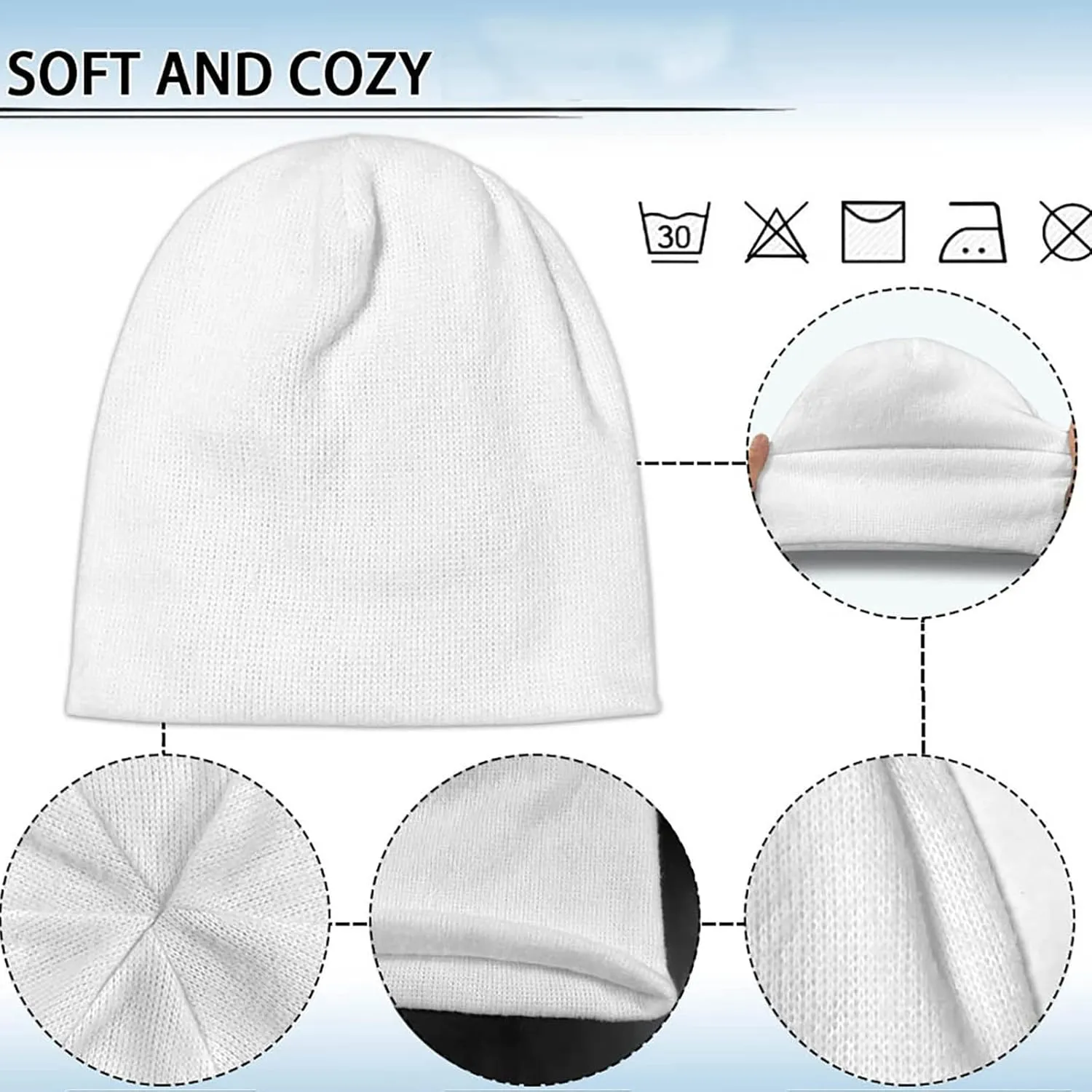 Fire Flame Beanie Hats for Men Women Soft Warm Graphic Beanie Novelty Funny Cuffed Skull Caps Winter Hat