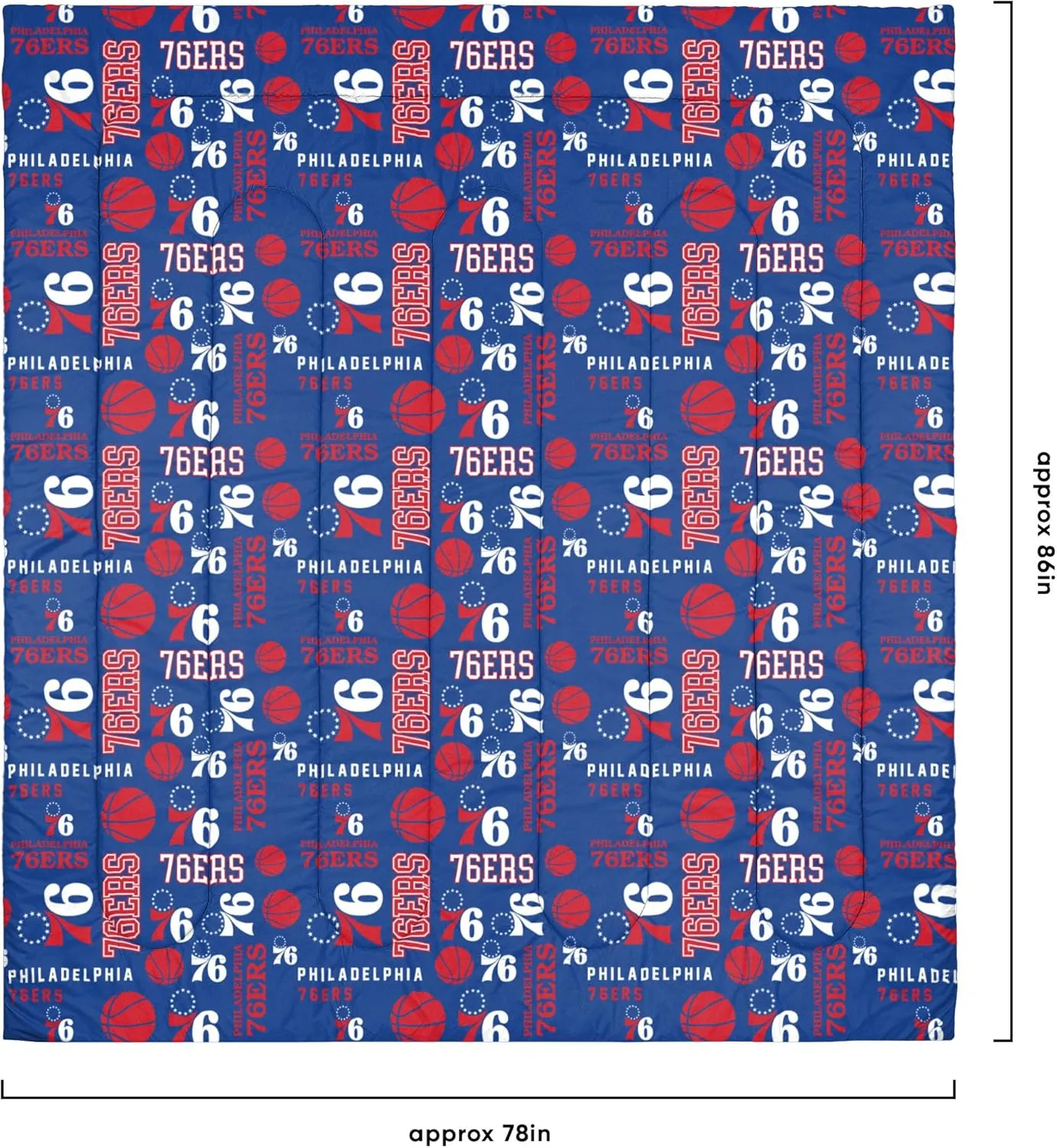 FOCO NFL Bed in a Bag Comforter Bedding-3- Piece Set