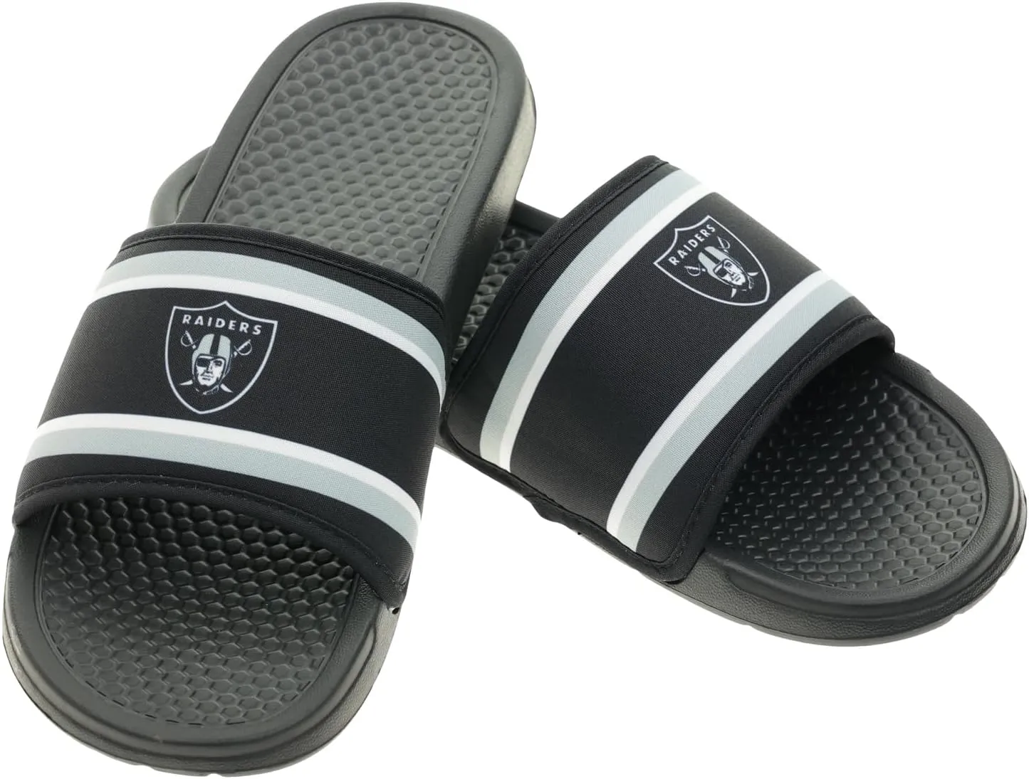 FOCO NFL Team Printed Slide Sandals – Officially Licensed Football Fan Footwear for Comfort & Style