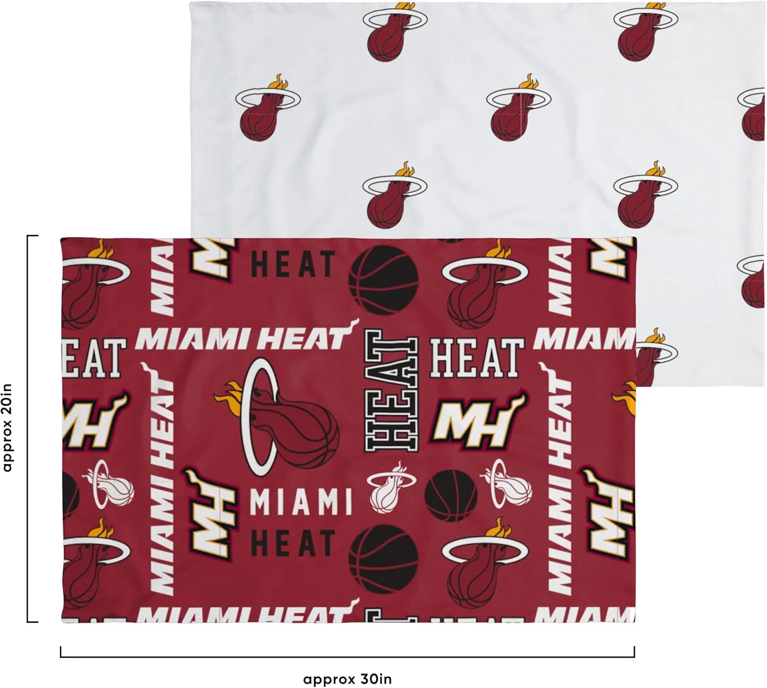 FOCO Unisex-Adult NBA Team Logo Bed in a Bag Comforter, Sheets, Pillow Cases Bedding 5-Piece Set