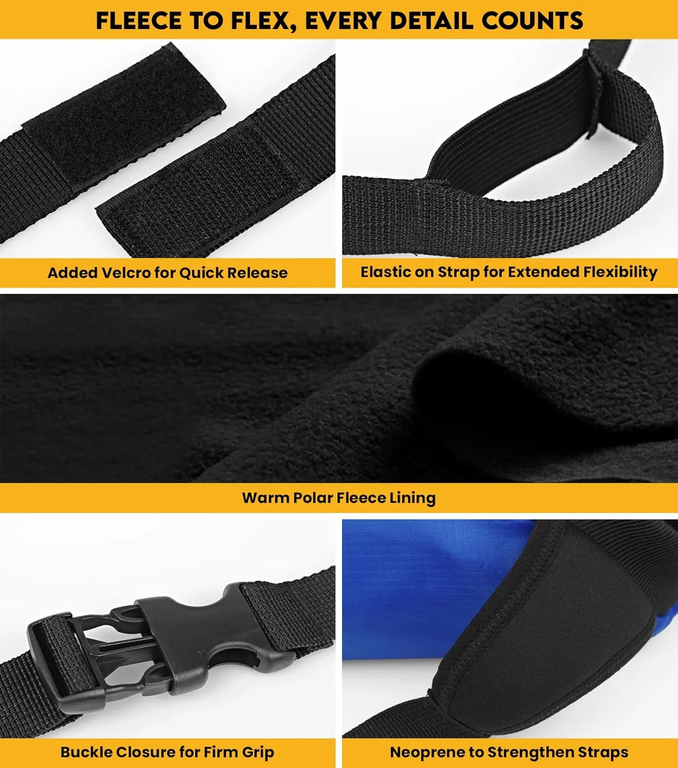 Football Hand Warmer Pouch Youth & Adult, Waterproof Hand Warmers Football with Zipper Pocket and Adjustbale Strap, Best Cold Weather Football Gear