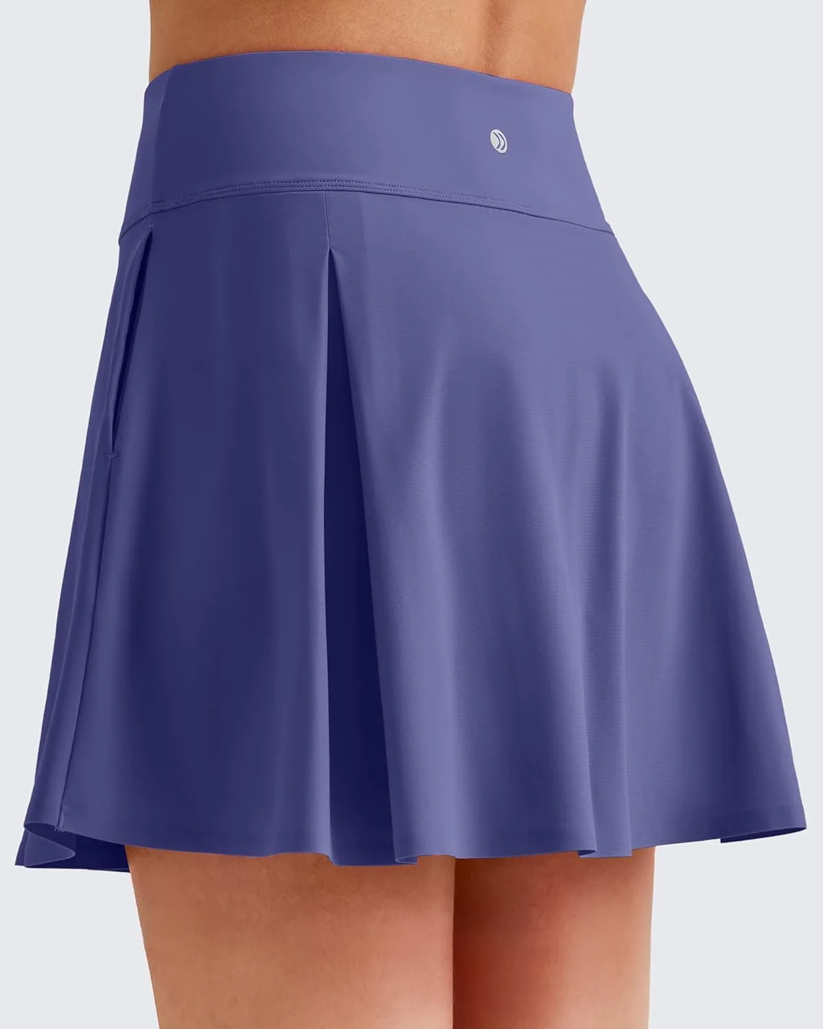 G4Free Women Tennis Skirts Athletic High Waisted Golf Skorts with 4 Pockets Inner Shorts for Pickleball Workout