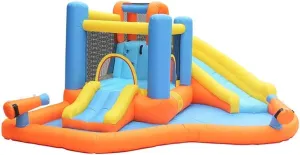 GaRcan Inflatable Bouncy Castle Small Trampoline Children's Toy Slide Outdoor Equipment Inflatable Castle for Indoor