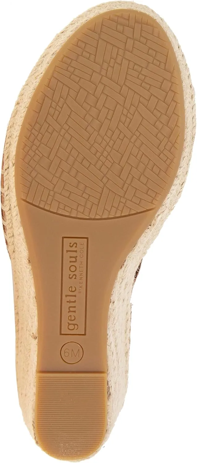 Gentle Souls by Kenneth Cole Women's Cody Espadrille Wedge Sandal