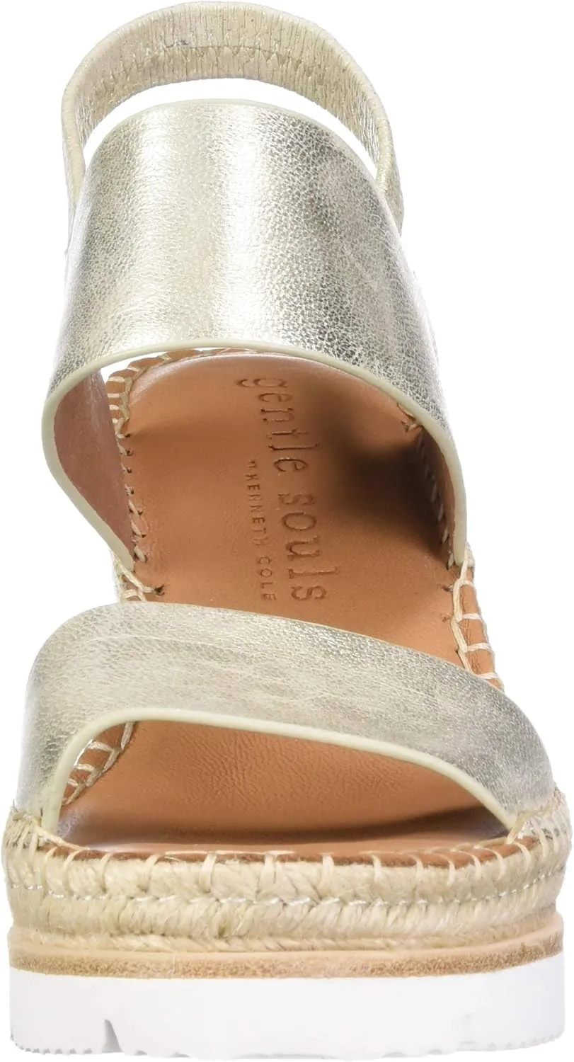 Gentle Souls by Kenneth Cole Women's Elyssa Two-Band Heeled Sandal