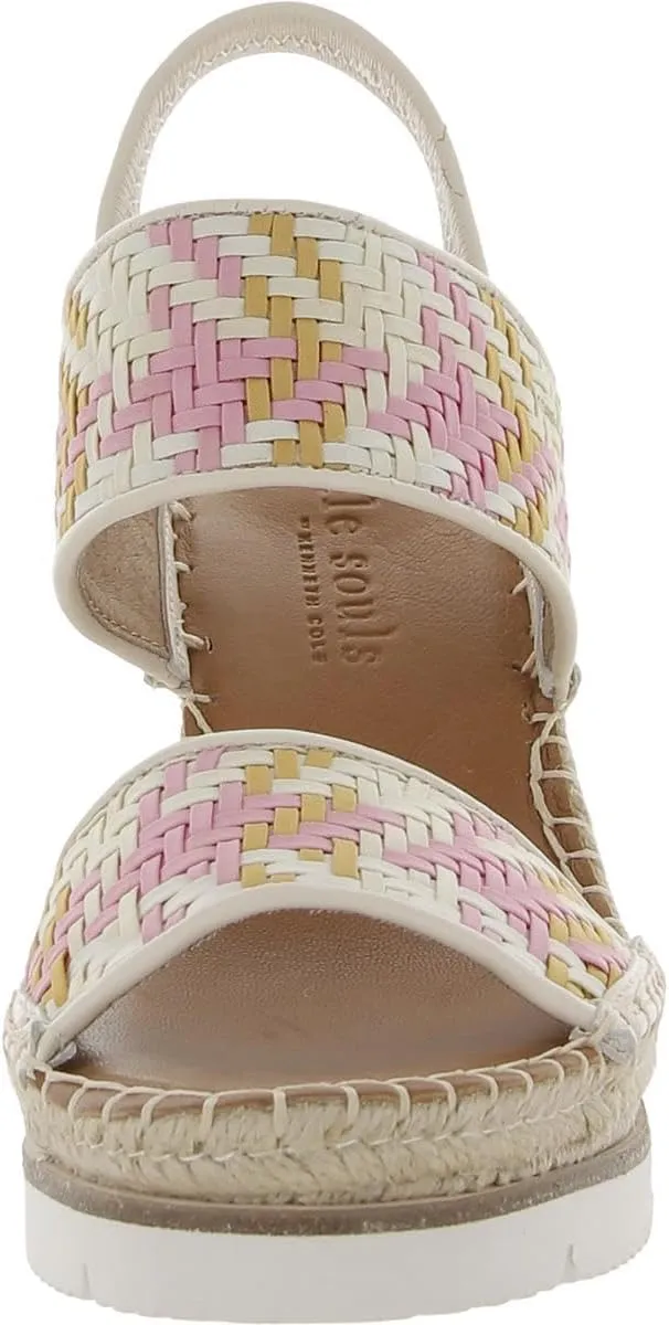 Gentle Souls by Kenneth Cole Women's Elyssa Two-Band Heeled Sandal