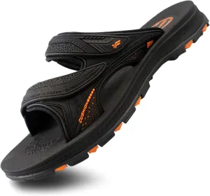 Gold Pigeon Shoes SIMPLUS Wide Women Non-Slip Cuhion Yoga Mat Athletic Slide Sandals