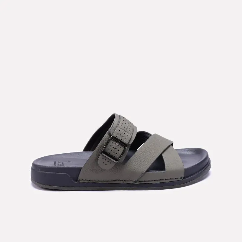 Gray Soft Casual Slippers 0151120