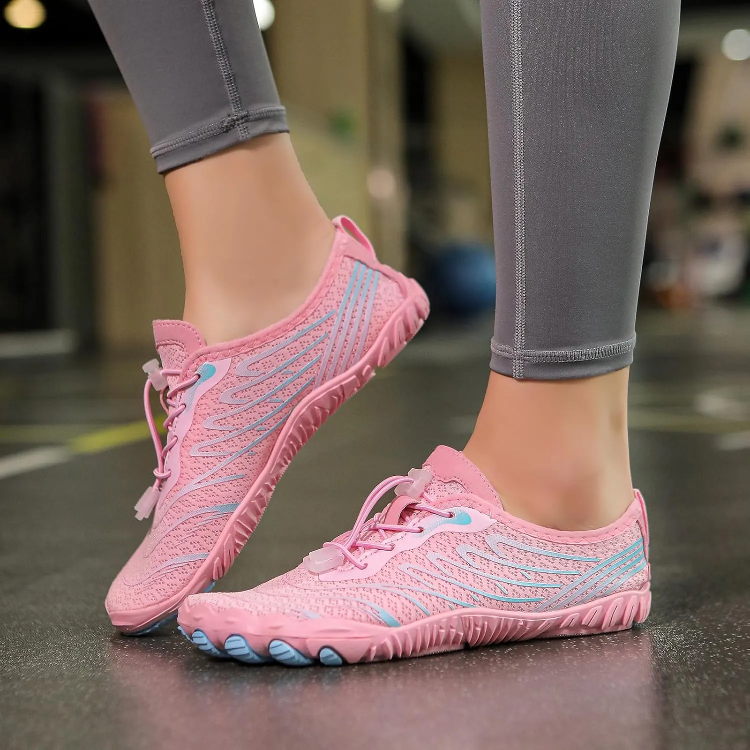 Grounded Footwear, Grounding Shoes with Copper for Women Men, Quick Dry Hiking Sneakers, Breathable Soft Trail Running Shoes for Both Genders