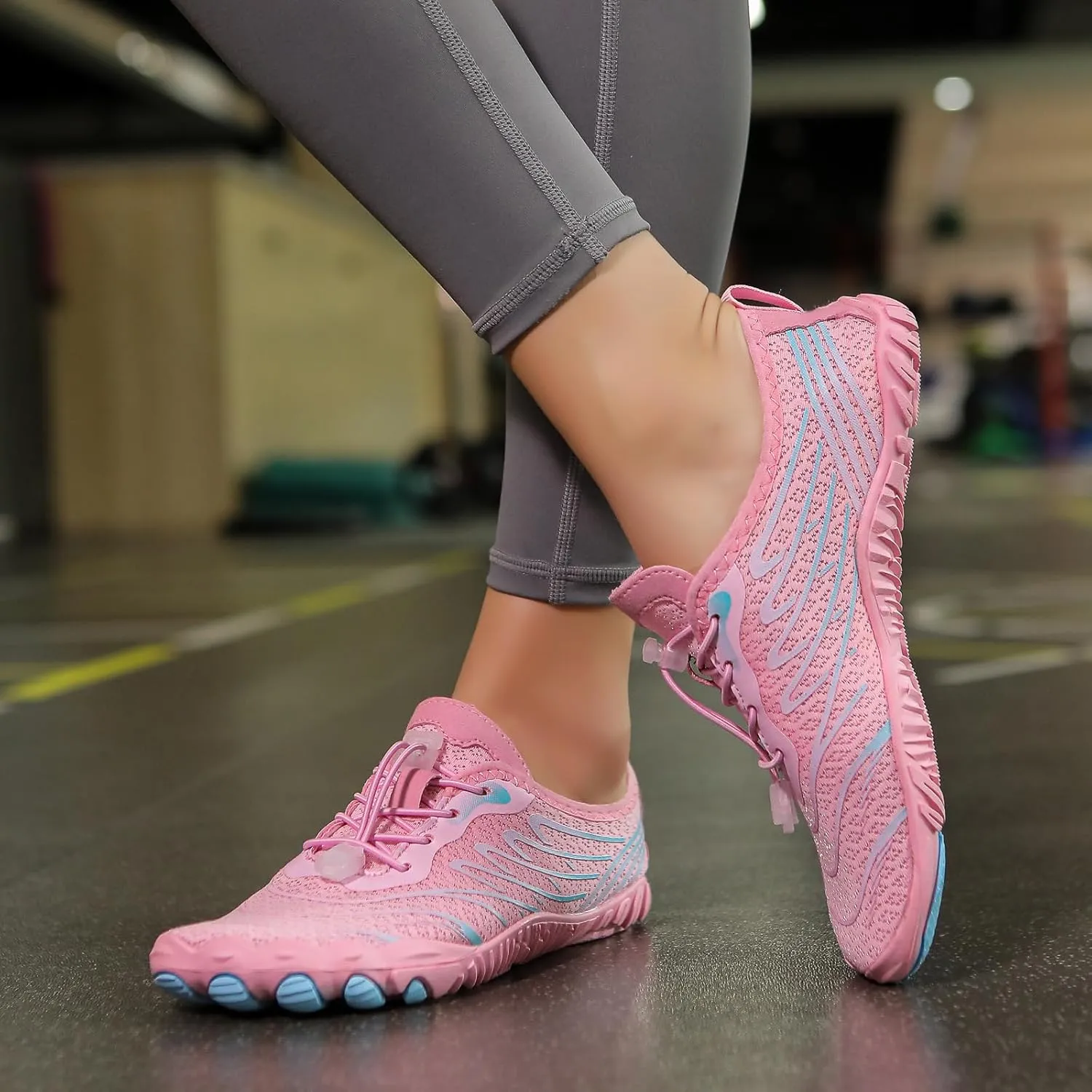 Grounded Footwear, Grounding Shoes with Copper for Women Men, Quick Dry Hiking Sneakers, Breathable Soft Trail Running Shoes for Both Genders