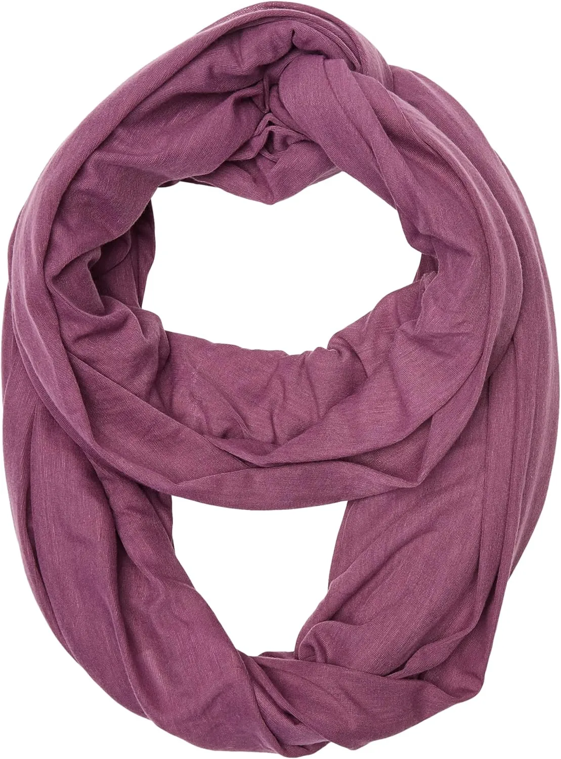 Hadley Wren Women's Classic Solid Soft Lightweight Everyday Infinity Scarf