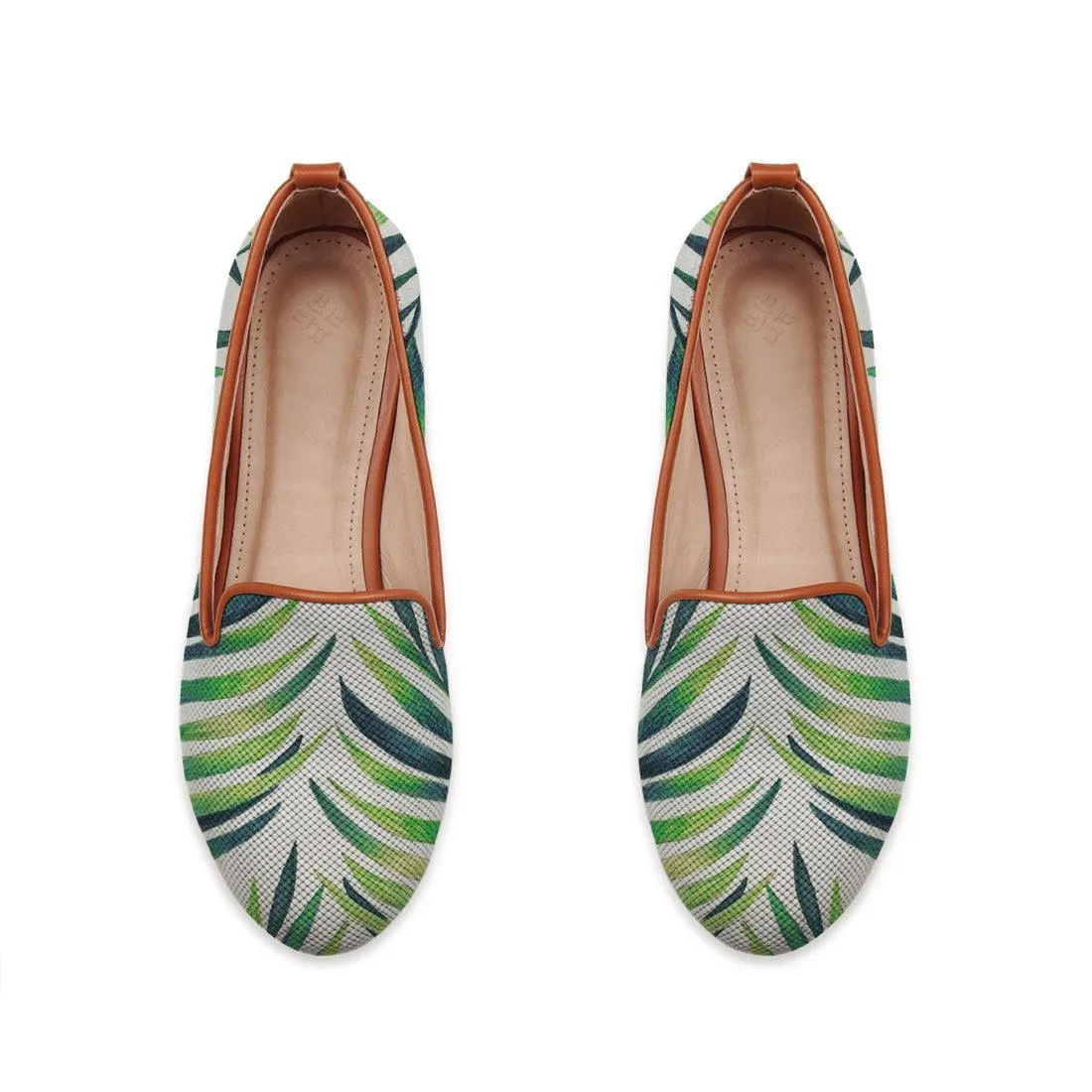 Havana Espadrille Green Leafs