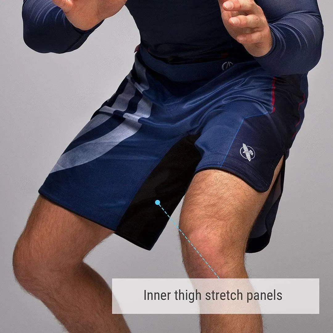 Hayabusa Mens Marvel Hero Elite BJJ Fight Shorts