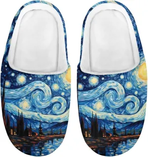 House Slippers for Kids Girls Fuzzy House Slippers House Shoes for Girls - White