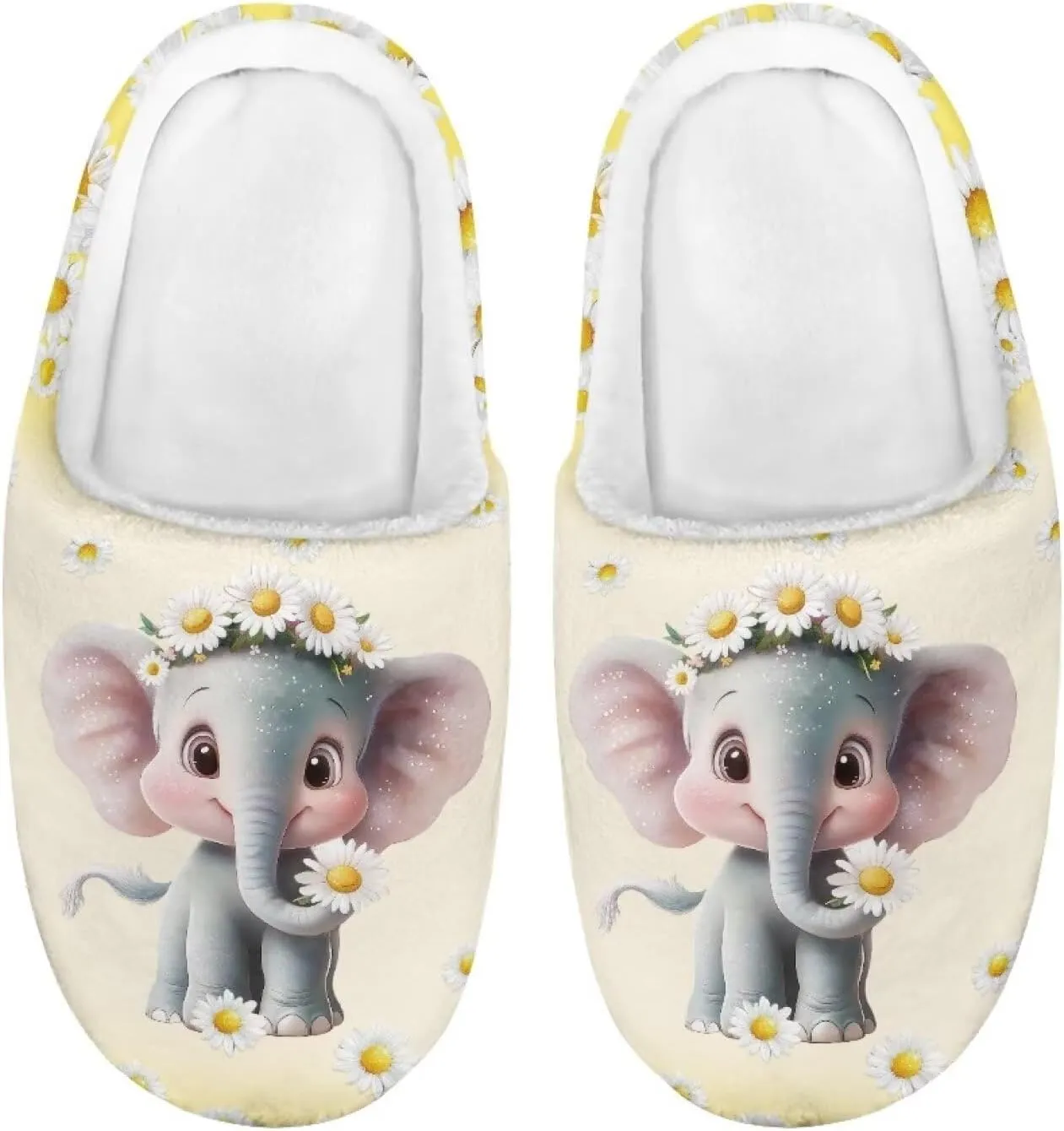 House Slippers for Kids Girls Fuzzy House Slippers Winter House Shoes