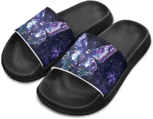 Howilath Chicken & Butterfly Slide Sandal for Kids Anti-Skid Beach Slippers Open Toe Quick Drying Sandal for Girls and Boys