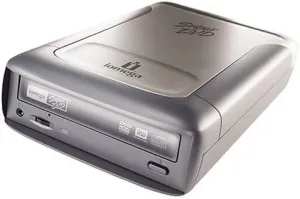 Iomega Super DVD QuikTouch 4X USB 2.0 External DVD±RW Drive