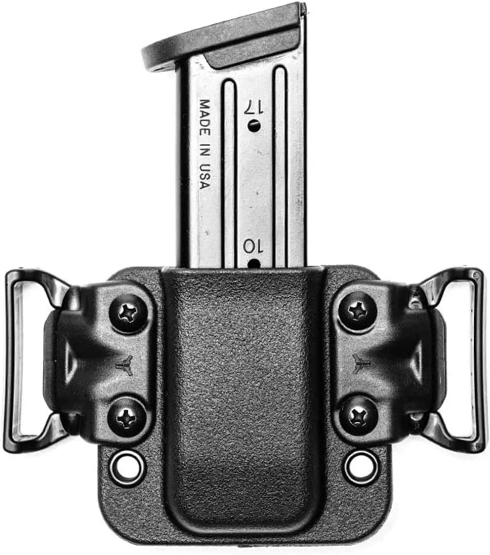IWB & OWB Single Mag Pouch for 1911, Sig P220, Springfield XDS, & More - USA Made - Total Eclipse 2.0 Single Mag Pouch by Blade-Tech Holsters