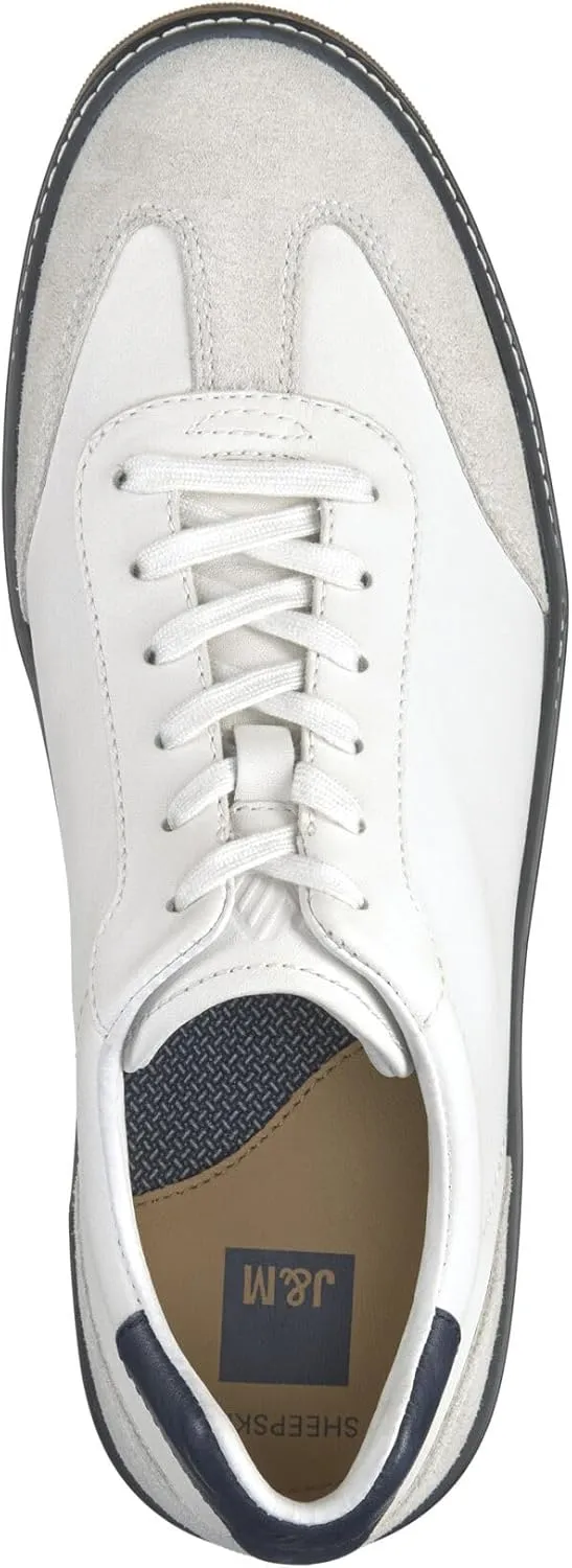 Johnston & Murphy McGuffey T-Toe Men’s Shoe – Men’s Fashion Dress Sneakers, Casual Leather Shoes for Men