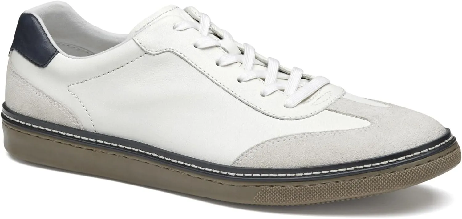 Johnston & Murphy McGuffey T-Toe Men’s Shoe – Men’s Fashion Dress Sneakers, Casual Leather Shoes for Men