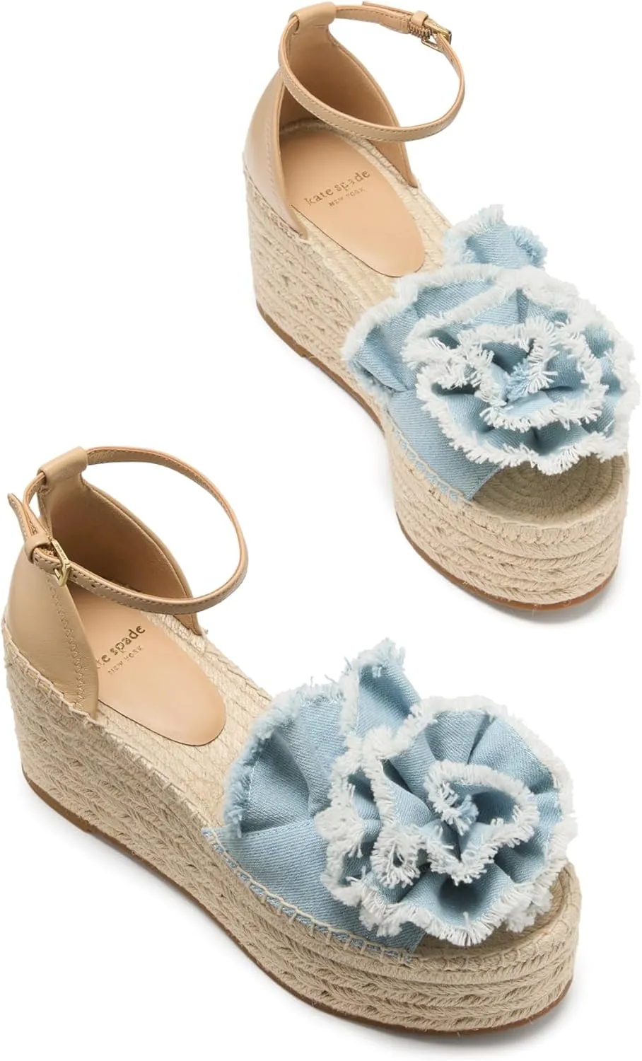 kate spade new york Women's Fashion Espadrille Wedge Sandal