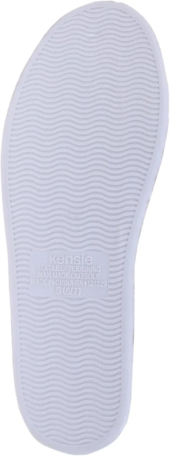 kensie Women's Fluffy Slippers – Ultra-Soft, Cozy Indoor Slippers for Home & Bedroom – Stylish, Warm, and Comfortable Lounge Footwear