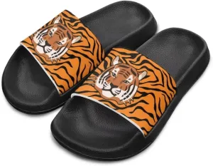 Kids Shower Slides Sandals for Boys Quick Drying Bathroom Indoor Outdoor Sandals Summer Beach Pool Slippers